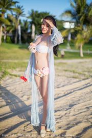 Ye Jiayi "Sexy op het strand maakt het gevoel oncontroleerbaar" [TGOD Push Goddess]