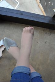 Silk Foot Bento 008 Zhang Xinyue "Silk Foot High Heels dan Jeans 2" [IESS Aneh dan Menarik]