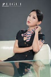 Model nogi Zhao Weila "Stewardess Silk Foot" [Ligui Ligui]