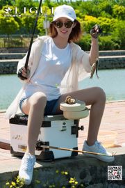 Pootmodel Xiao Xiao & Ranran "Fishing Silky Foot" [LIGUI] Mooie benen en Jade Foot