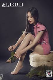 Model Kaki Es Krim "Duanxiang Cheongsam Silk Foot" [丽 柜 LIGUI] Kecantikan Internet