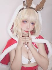[COS Welfare] Anime blogger Ying Luojiang w - Kerst selfie