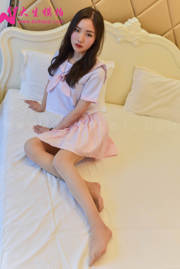 [Dasheng Model Shooting] No.107 school girl pink school uniform