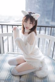 "White Silk Cat Ears" [Miaotang Yinghua] VOL.027